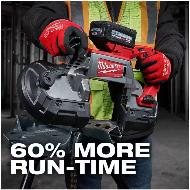 Milwaukee M18 18-Volt Lithium-Ion HIGH OUTPUT Starter Kit with XC 8.0Ah Battery and Rapid Charger