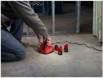Milwaukee M12 12-Volt Lithium-Ion XC Battery Pack 4.0 Ah and Charger Starter Kit