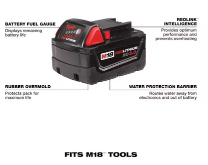 Milwaukee M18 18-Volt Lithium-Ion XC Extended Capacity Battery Pack 3.0Ah (2-Pack)