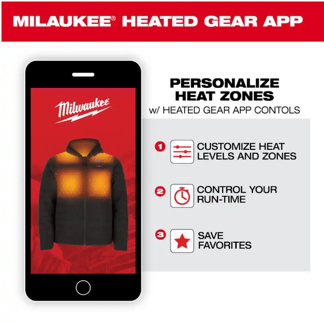 Milwaukee M12 Heated Gear Power Source with App Control