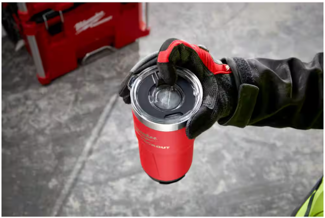 Milwaukee PACKOUT Red 20 oz. Tumbler