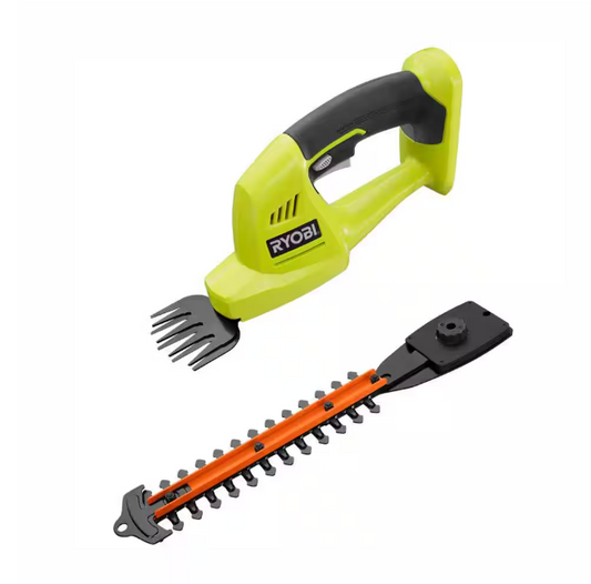 RYOBI ONE+ 18V Lithium-Ion Cordless Grass Shear and Shrubber Trimmer - Battery and Charger Not Included