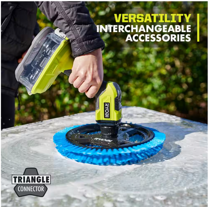 RYOBI ONE+ 18V Cordless VORTEX Power Scrubber (Tool Only)