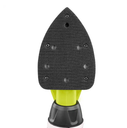 RYOBI 1.2 Amp Corded 5.5 in. Corner Cat Sander with Dust Bag, Sample Sandpaper & Storage Case