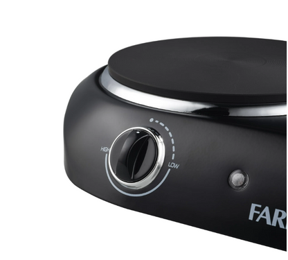 Farberware Royalty 1800 W Double Burner Black Electric Cooktop
