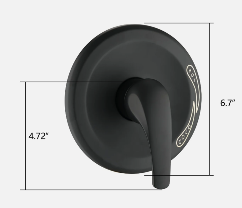 Faucet Design & Quality Single Handle 2-Function Shower Faucet Valve