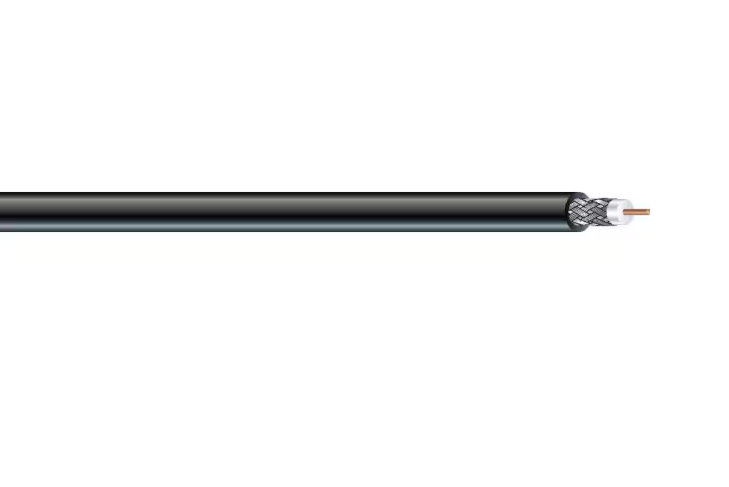 Southwire 500 ft. 18 RG6 Dual Shield CU CATV CM/CL2 Coaxial Cable in Black