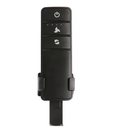 Home Decorators Collection Cortaine 54 in. Indoor/Outdoor Matte Black Ceiling Fan with DC Motor and Remote Control Included