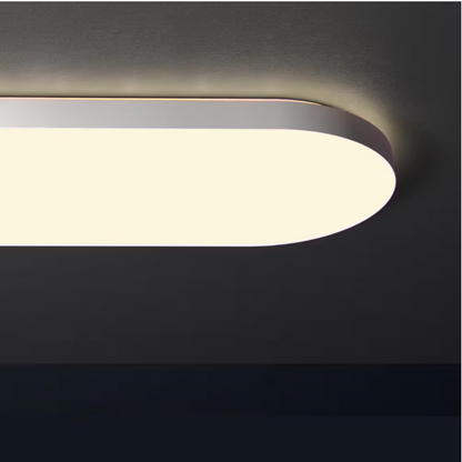 LIFX 26 in. Oval Capsule Smart White Multi-Color WiFi Selectable LED Flush Mount Ceiling Light Works Alexa/Hey Google/HomeKit
