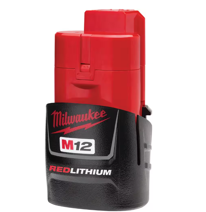 Milwaukee M12 12V Lithium-Ion Cordless 1/4 in. Hex Screwdriver Kit with Two 1.5Ah Batteries, Charger and Tool Bag