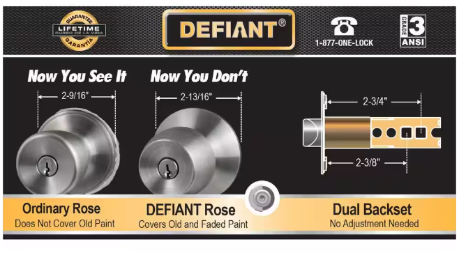 Defiant Brandywine Stainless Steel Project Pack