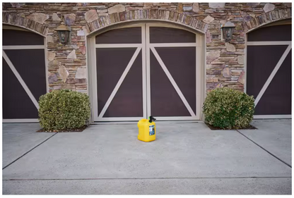 Scepter 5 gal. Smart Control Diesel Can with Rear Handle, Yellow Fuel Container