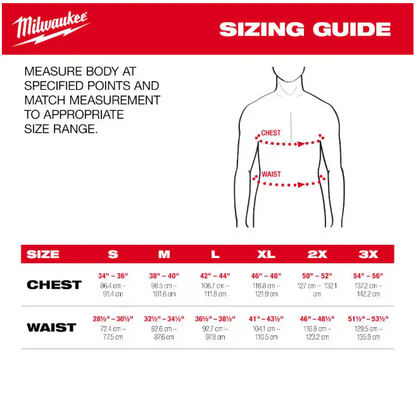 Milwaukee Men's X-Large M12 12-Volt Lithium-Ion Cordless Axis Gray Heated Quilted Vest Kit with One 2.0 Ah Battery and Charger