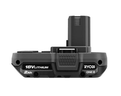 RYOBI ONE+ 18V Lithium-Ion 2.0 Ah Compact Battery and Charger Starter Kit