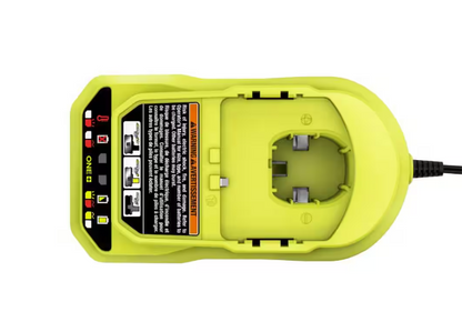 RYOBI ONE+ 18V Lithium-Ion 2.0 Ah Compact Battery and Charger Starter Kit