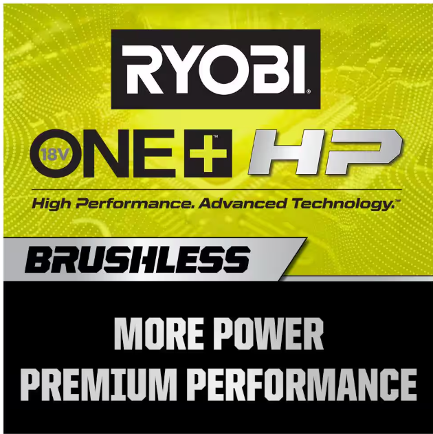 RYOBI ONE+ HP 18V Brushless Cordless Compact 2-Tool Combo Kit with Drill/Driver, One-Handed Recip Saw, 2 Ah Battery, & Charger