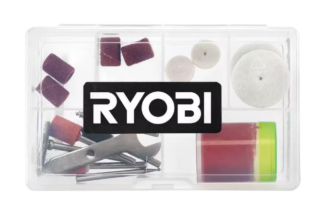 RYOBI USB Lithium Rotary Tool Kit with 2.0 Ah USB Lithium Battery and Charging Cable