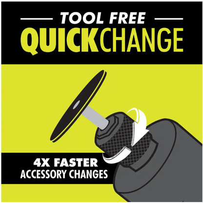 RYOBI USB Lithium Rotary Tool Kit with 2.0 Ah USB Lithium Battery and Charging Cable