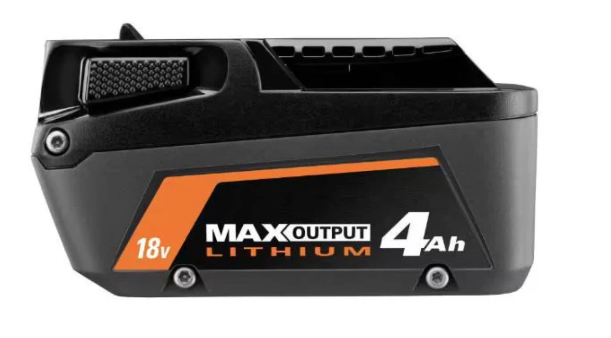 RIDGID 18V MAX Output Starter Kit with (2) 4.0 Ah Batteries and Charger