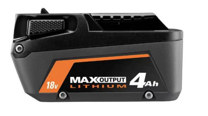 RIDGID 18V MAX Output Starter Kit with (2) 4.0 Ah Batteries and Charger