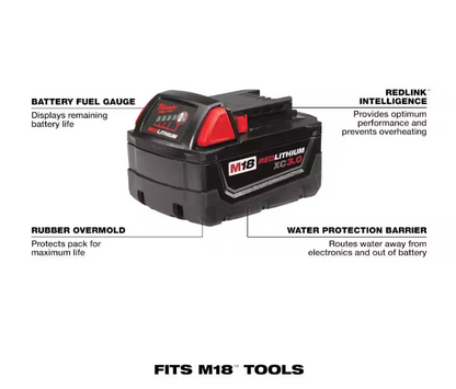 Milwaukee M18 18-Volt Lithium-Ion XC Extended Capacity Battery Pack 3.0Ah