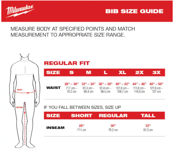 Milwaukee Men's XL-Regular Black FREEFLEX Insulated Bib Overalls