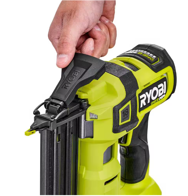 RYOBI ONE+ HP 18V 18-Gauge Brushless Cordless AirStrike Brad Nailer (Tool Only)