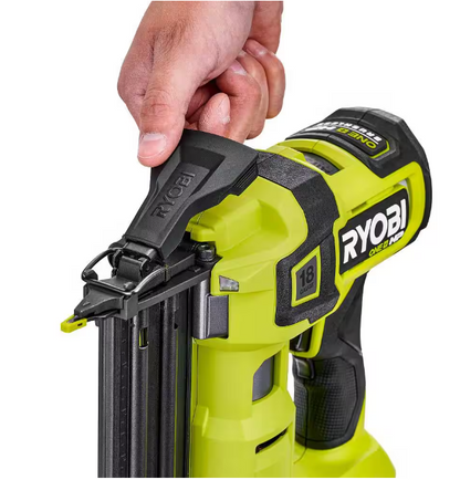 RYOBI ONE+ HP 18V 18-Gauge Brushless Cordless AirStrike Brad Nailer (Tool Only)