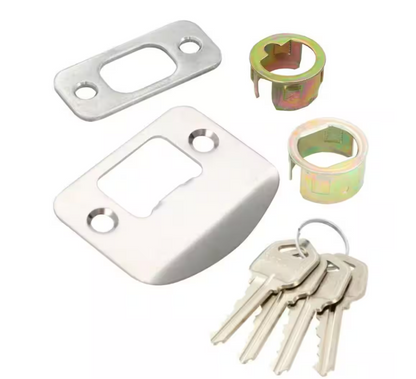 Defiant Hartford Satin Nickel Single Cylinder Keyed Entry Project Pack