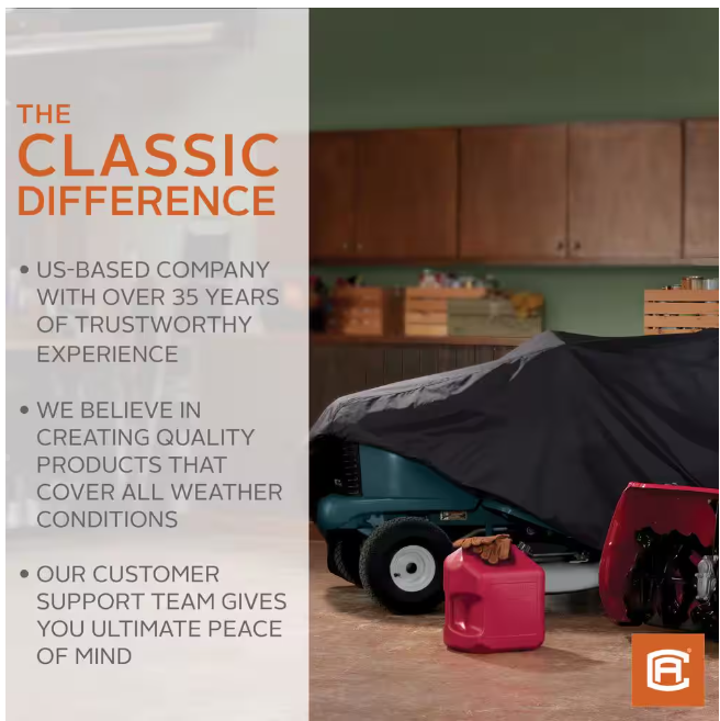 Classic Accessories Single Stage Snow Thrower Cover