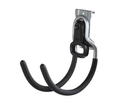 2-Pack Rubbermaid Fasttrack Garage Utility Hook, 50 lbs. Capacity, Wall Mounted Storage and Organization System for Home/Garage