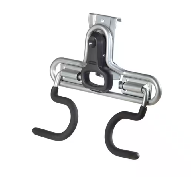 (4-Pack) Rubbermaid Fasttrack Garage Dual Handle Utility Hook,50 lbs. Capacity, Wall Mounted Storage and Organization