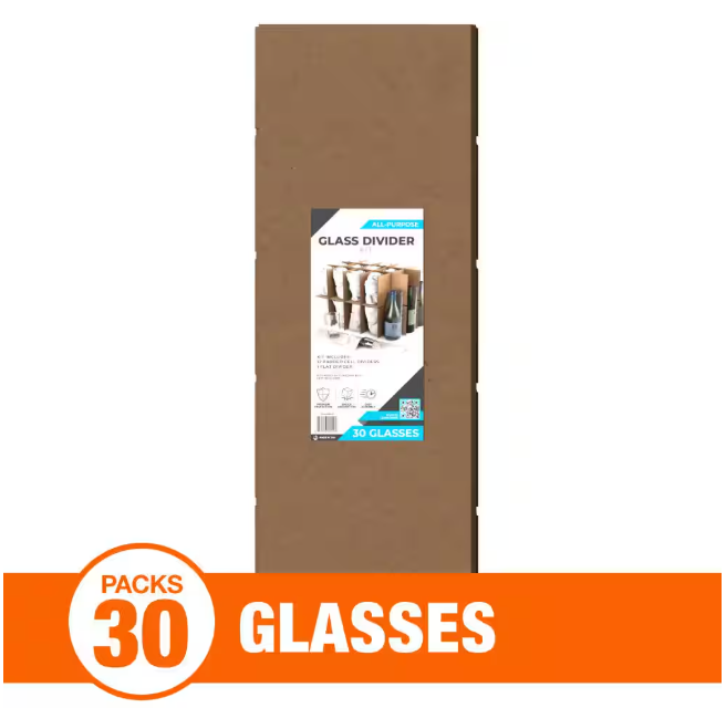 Pratt Retail Specialties Glass Divider Kit for Kitchen, Garage