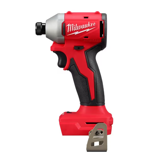 Milwaukee M18 18V Lithium-Ion Compact Brushless Cordless 1/4 in. Impact Driver (Tool-Only)