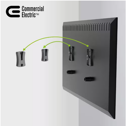 Commercial Electric Fixed TV Wall Mount for 26 in. - 90 in. TVs