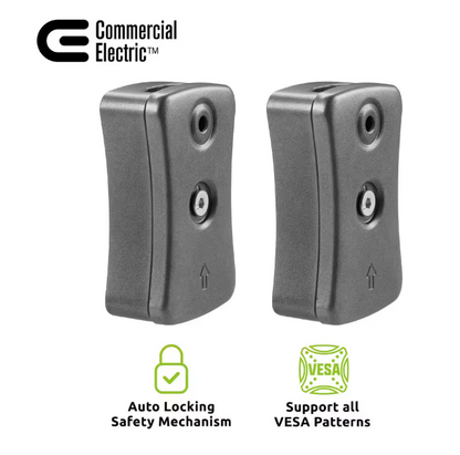 Commercial Electric Fixed TV Wall Mount for 26 in. - 90 in. TVs
