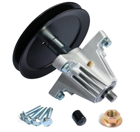 Lawn Mower Spindle Assembly for MTD 918-05078 618-05078 918-050OAKTEN 78A ST-S46 Cub Cadet RZT-S46 CP 30-8024 Stens 285-167 80-11-798 with 4 Tapped Bolts