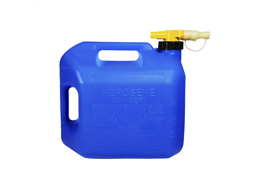 No Spill 5 Gal. Kerosene Can w/View-Stripe