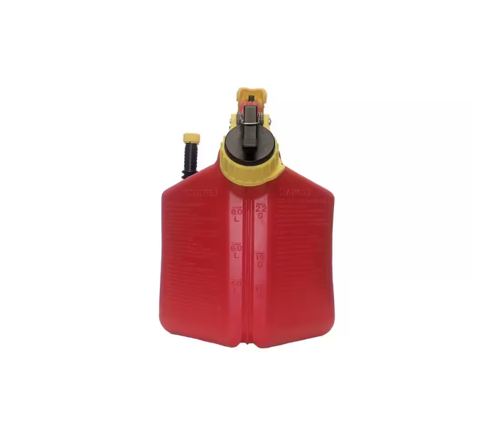 SureCan 2+ Gallon Gasoline Type II Safety Can Red with Rotating Flexible Spout