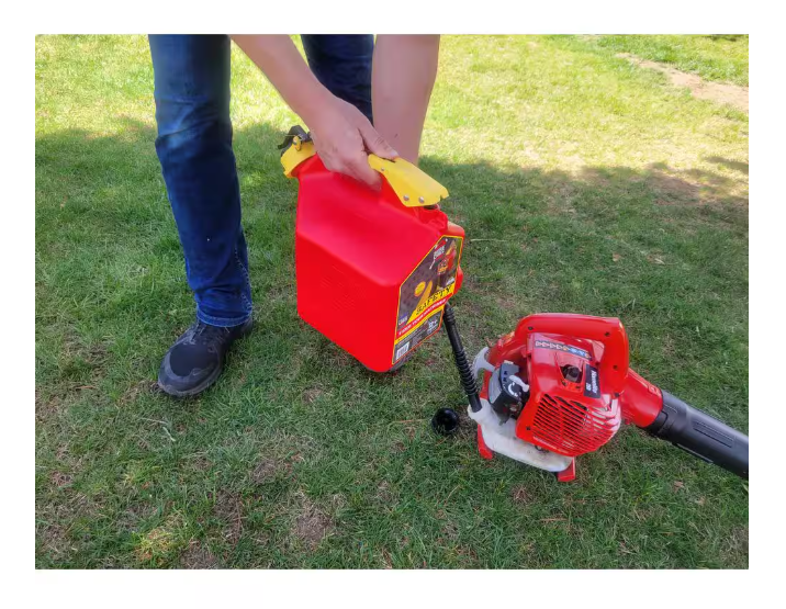 SureCan 2+ Gallon Gasoline Type II Safety Can Red with Rotating Flexible Spout