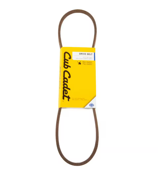 Cub Cadet Original Equipment Drive Belt for Select Cub Cadet Snow Blowers, OE# 954-04201, 754-04201