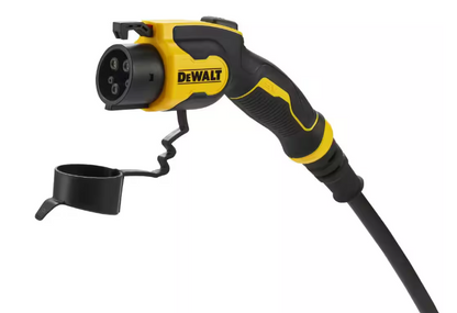 DEWALT Level-2 Portable Electric Vehicle EV Charger up to 32 Amps, 120-240-Volt AC 7.6 KW, 25 Ft. Cable, Weatherproof