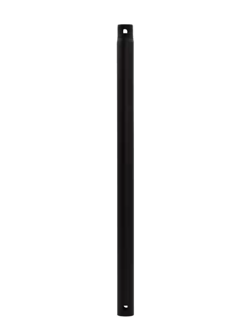 48 in. Matte Black Ceiling Fan Extension Downrod for 14 ft. Ceilings