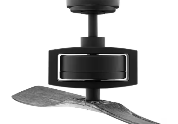 Home Decorators Collection Alderbrook 60 in. Indoor Matte Black Ceiling fan with Remote Control