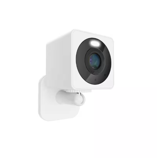 Wyze Cam OG, Wired Indoor/Outdoor 1080p HD Smart Home Security Camera with Built-In Spotlight