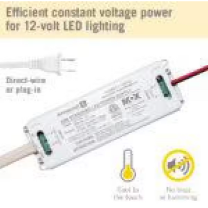 Armacost Lighting LED Power Supply 24-Watt Standard Driver 12-Volt Lighting Transformer