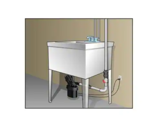 Everbilt 1/3 HP Utility Sink Pump