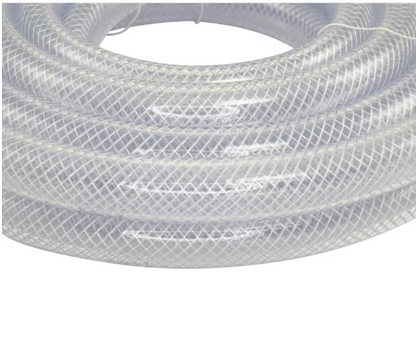 Everbilt 1-3/8 in. O.D. x 1 in. I.D. x 25 ft. PVC Braided Vinyl Tube