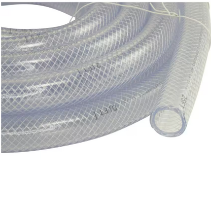 Everbilt 1-3/8 in. O.D. x 1 in. I.D. x 25 ft. PVC Braided Vinyl Tube