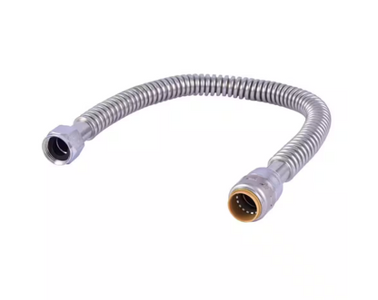 10-Pack SharkBite Max 3/4 in. Push-to-Connect x 3/4 in. FIP x 24 in. Corrugated Stainless Steel Water Heater Connector